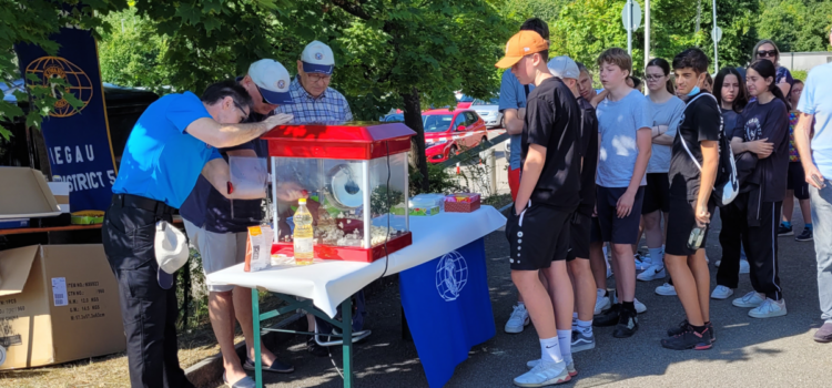 Frisches Popcorn für die AthletInnen im Münchried gespendet